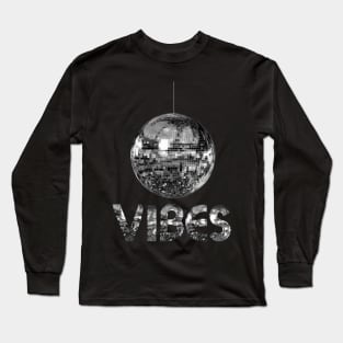 1970s Discoball Vibes Long Sleeve T-Shirt